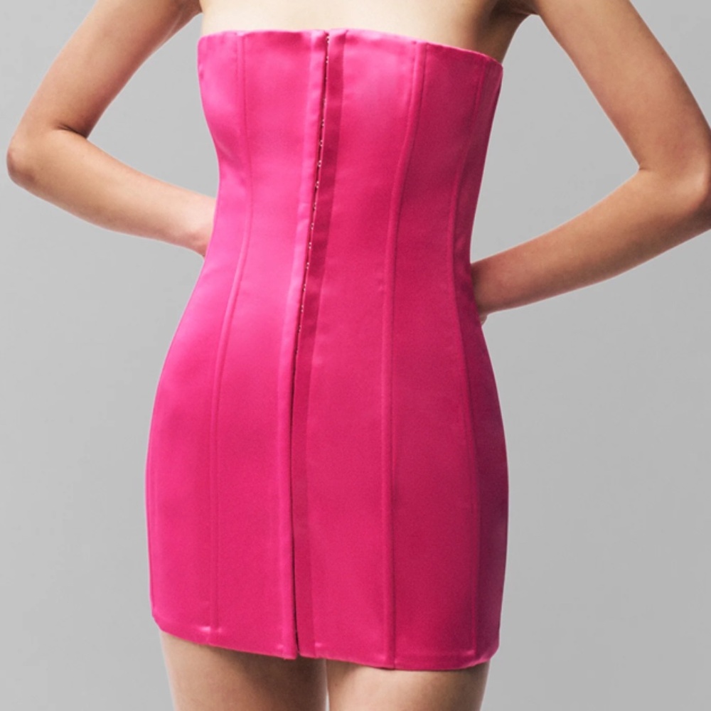 Satin Corset dress